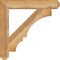 Ekena Millwork Balboa Craftsman Rough Sawn Bracket, Western Red Cedar, 4"W x 28"D x 28"H BKT04X28X28BOA04RWR - alternate 2